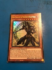 YUGIOH Ultra Rare Dark Magician The Magician Of Black Magic INFO-EN006 1st Ed