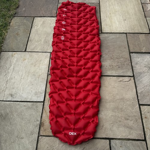 Oex flux sleeping mat red - 2,