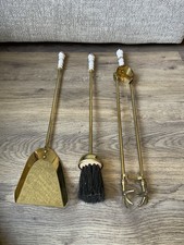 Brass Fire Companion Set