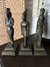 Most  Powerful family In Ancient Egypt (ISIS, OSIRIS & HORUS) Bronze! Sculptures