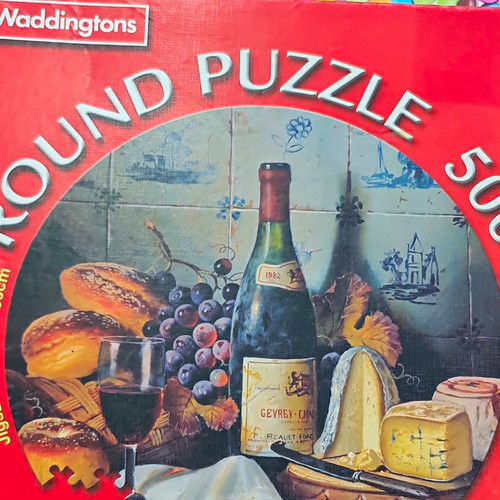 Waddingtons round 500pc - 500pc, jigsaw