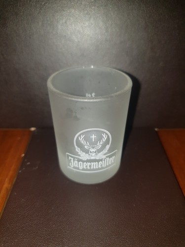 Frosted jagermeister shot - jagermeister,