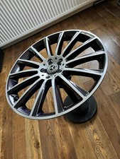 AMG Alloy Wheel Table / Stool - Custom Made with Original AMG Alloy Wheel *RARE*