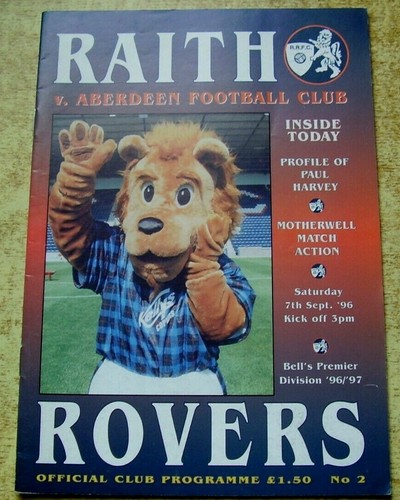 Raith rovers programmes - raith,