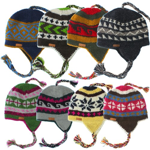 Kusan wool trapper earflaps - kusan,