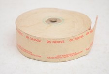 Bus Coach Setright Ticket Roll - OK Travel