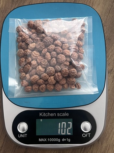 Dry tiger nuts premium - nuts, 100g