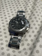 GC MENS WATCH X78002G26 Genuine Stainless Steel Black Dial