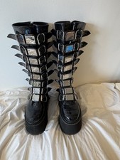 DEMONIA Damned 318 Boots Size