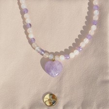 LOLA ROSE Lilac Amethyst Heart