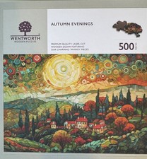 Autumn Evenings ~ 500 Piece Wentworth Wooden Jigsaw Puzzle 