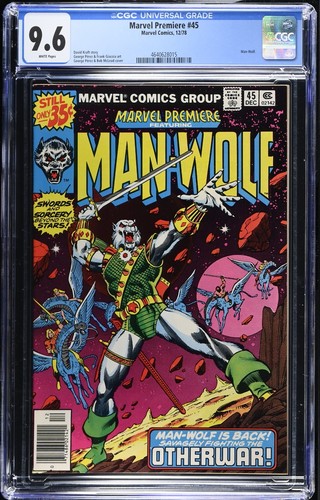 Marvel premiere cgc - marvel, #45
