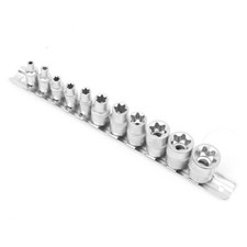 11 pc Torx Star Bit Female E