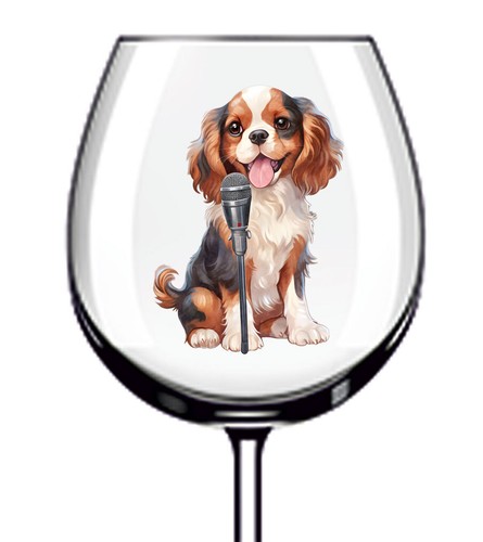 12x singer dog - tumbler, wine