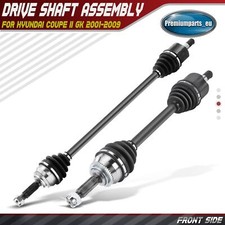 2x Drive Shaft Front for