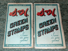Vintage National Food Stores D H Green Stamps Savings Gift Book