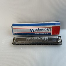 Hohner International Weekender Tremolo Harmonica Original Box Vintage