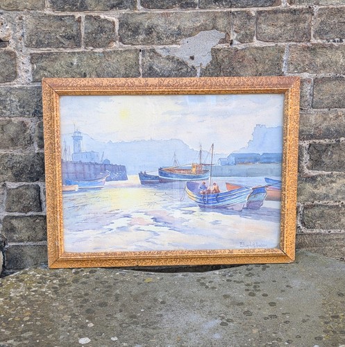 Signed watercolour art - watercolour,