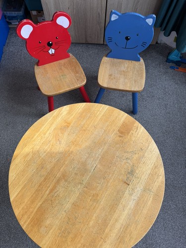 Pintoy wooden childrens table - wooden,