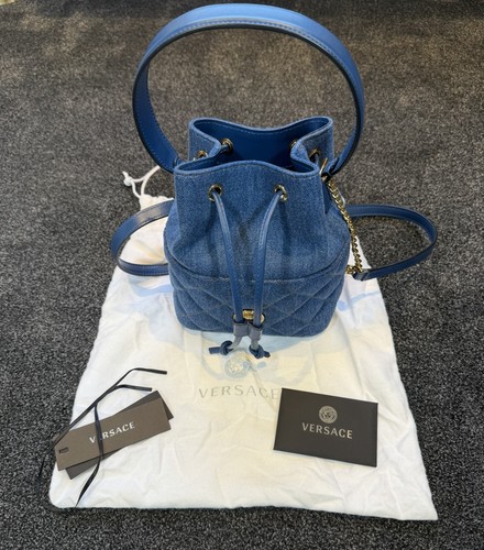 Versace denim bucket - versace,