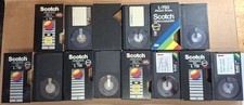 Betamax Video Tape Bundle - 7 x SCOTCH L750 - Used / Re-recordable - #4