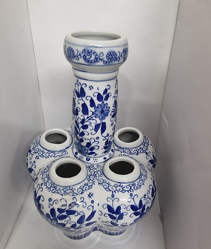 Chinese blue and white - , tulip