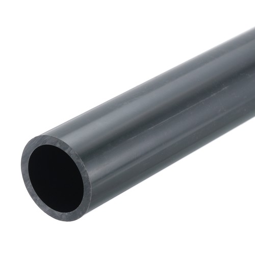 Pvc rigid round pipe - round, 25.6mm