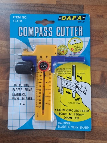 Compass cutter for - cutter, cutting