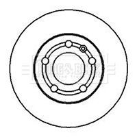 Borg beck front brake - &,