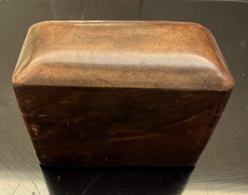 Vintage leather covered double - vintage,