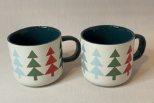 Habitat Christmas Tree Mugs x