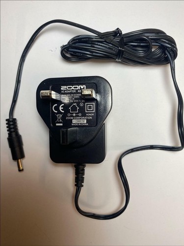 Zoom ac adapter - 5v, 1.0a
