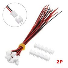 10Pcs 2 3 4 Pin Mini Micro JST XH2.54mm Socket Connector Plug With Wire Cable