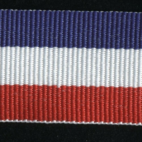 Ribbon red white - red, blue