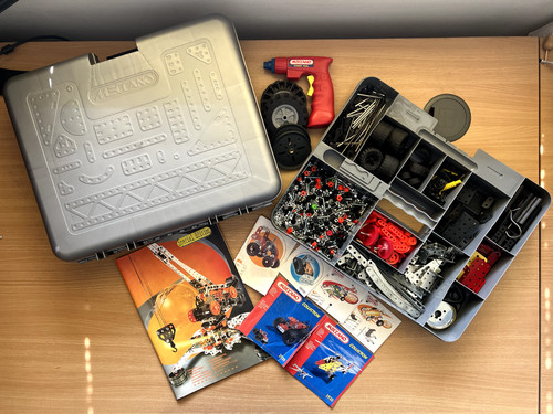 Meccano job lot including - meccano,