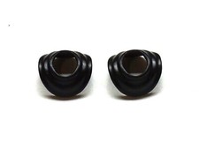 2 x COLLAR BLACK PLAYMOBIL to