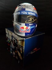Sebastian Buemi F1 Red Bull Helmet 1:2 Hand Signed, 4x Le Mans Winner
