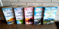 M.C Beaton Hamish Macbeth 5 x Paperbacks Crime Murder Mystery Bundle Pristine