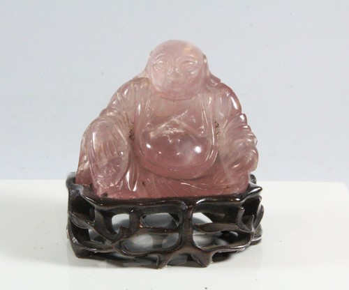 Chinese carved rose quartz - chinese,