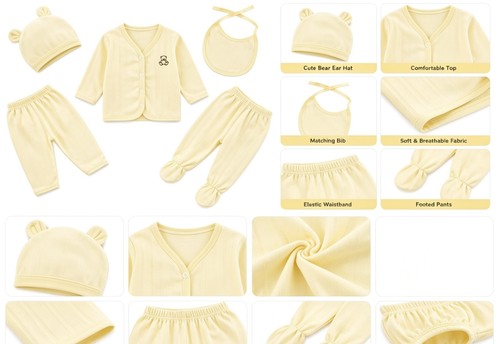 5pcs newborn baby girl - baby, girl|boy