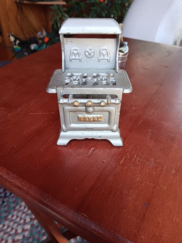 Antique cast iron toy wood - cast,