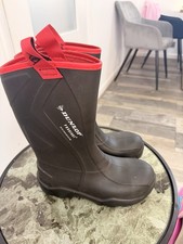 DUNLOP PUROFORT+ RUGGED TOE CAP SAFETY WELLIES