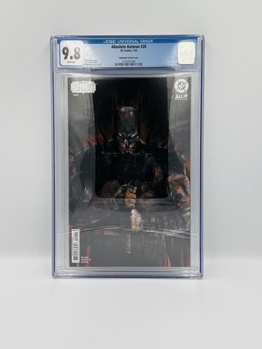Absolute batman cgc 9 8 - batman, #20