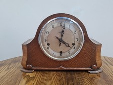 Kendal & Dent Wooden Cased Westminster Chiming Mantle Clock Antique,Works,1930s,