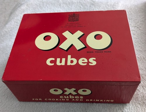 Oxo cubes metal tin - oxo,