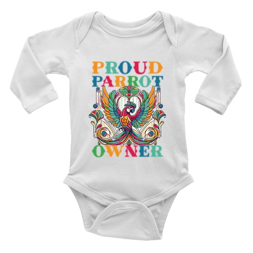 Personalised proud parrot - personalised,
