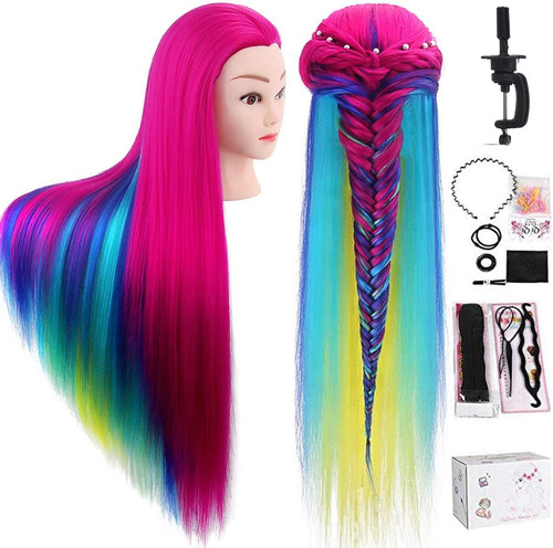 Hairdressing training head - hairdressing,