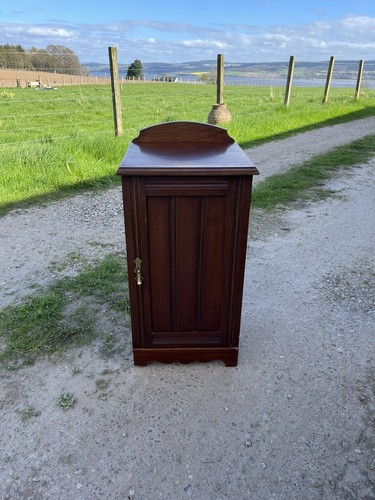 Edwardian bedside cabinet - edwardian, /