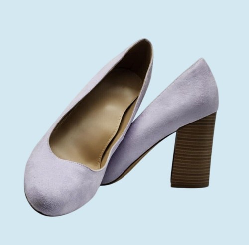 Lavender suede daphne - suede, jf