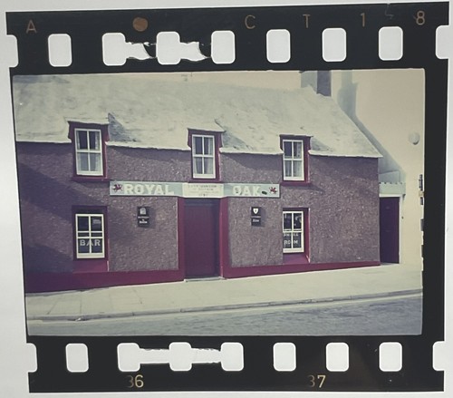 Vintage slide film royal - vintage, oak